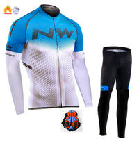 Cycling jersey long sleeve suit