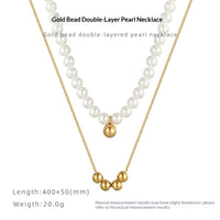 Women's Simple All-Match Freshwater Pearl Necklace