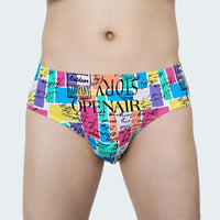 Men's Fashion Casual Printed Casual Triangle Shorts