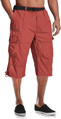 Men's Summer New Multi-pocket Outdoor Workout Pants Five Points