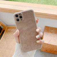 New plush soft shell mobile phone case Lens package
