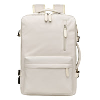 Macaron Color Expansion Backpack For Men And Women