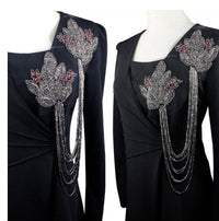 Decorative Clothes, Suit Accessories, Rice Beads And Tassels Epaulettes
