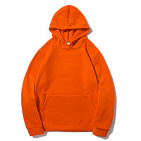 Short-sleeve Unisex Hoodie Pullover Jacket Solid Color