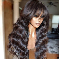 Female Long Curly Hair With Bangs And Fluffy Fashion Chemical Fiber Headgear