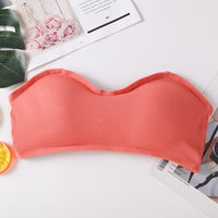 Strapless tube top