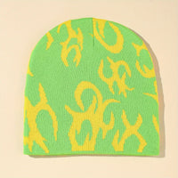 Warm Wool Hat Jacquard Knitted
