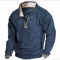 Outdoor Casual Multicolor Stand Collar Long Sleeve Sweater