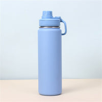 Dopamine Color Scheme Fitness Yoga Water Bottle 710ml Large Capacity Stainless Steel Portable Insulation