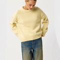 Ladies New Autumn And Winter Loose Round Neck Sweater