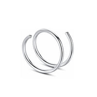 Man Women Septum Piercing Nose Ring Lip Ring Earrings