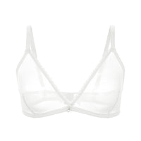 One-piece Summer Ultra-thin Mesh Lace Bra