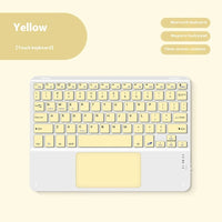 Bluetooth Keyboard With Touch For Mobile Phone Tablet Wireless Rechargeable