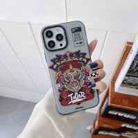 Foreign Style National Tide Portrait Tide Brand Anti-fall Mobile Phone Case