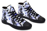 Printed Couple High-top Canvas Shoes