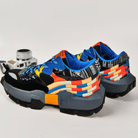 Men's Thick Bottom Trendy All-match Sneakers
