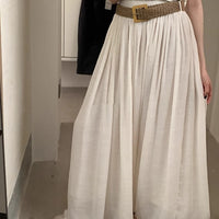Slimming Draping Breathable Large Swing Dress For Women