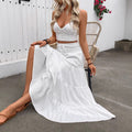 Autumn Stretch High-waisted Bohemian Casual Long Skirt