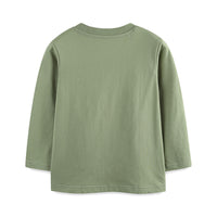 European And American Style Boy's Long-sleeved T-shirt Cartoon Animal Print Children Shirt Autumn