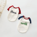 Dog Sweatshirt Letter Figure Fashion Embroidery