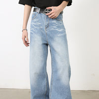 Male Personality Cat Beard Design High Sense Trendy Pants