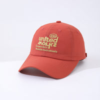 Men's Embroidered English Multi-letter 45th Adjustable Beanie Cap With Stylish And Simple Design. Suitable For Mountain Climbing, Traveling, Fishing And Hiking.