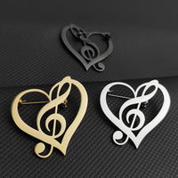 Love Note Brooch Romantic Accessory For Couples On Dates