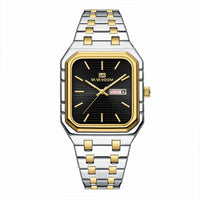 Mens Casual Stylish Luminous Square Watch