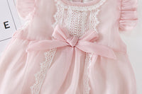 Newborn Small Flying Sleeve Triangle Romper Summer Baby Onesie