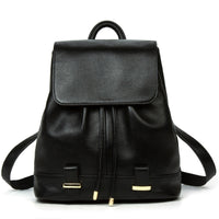 European And American Fashion Genuine Leather Women's Backpack