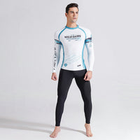 Split Swimsuit Men's Quick-drying Tight-fitting Waterproof Female Diving Suit