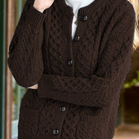 Women's Casual Knit Cardigan Sweater Cozy Long Sleeve
