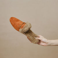 Fluffy Sheep And Suede Bunny Slippers