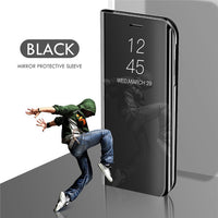 Electroplating Mirror Leather Case For Samsung Note20U Mobile Phone Case