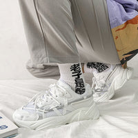 Men's Platform Dad Shoes Korean Style