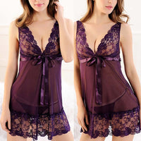 Transparent Meshsexy LadiesSexy Nightdress
