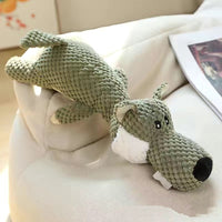Pet Supplies Plush Toy Molar Long Lasting Corduroy Sounding Doll