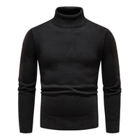 Men's Classic All-matching Fleece-lined Turtleneck Sweater