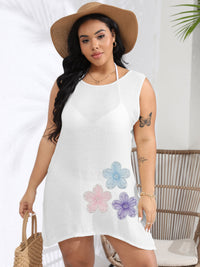 Lace Embroidery Sequin Flower Patchwork Sexy Backless Blouse Women