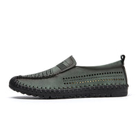 Breathable And Lightweight Outdoor Hiking Hollow Out Men's Shoes Handmade Large Casual Shoes