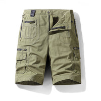 Men's Fashion Simple Multi-pocket Cotton Pants