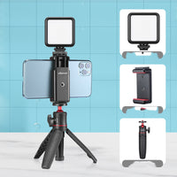 Compatible with Apple, Mini tabletop extension pole tripod