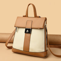 Multifunctional Womens Bag Summer-style Retro Backpack In European And American Designs