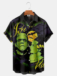 3D Digital Printed Shirt With Four Sides