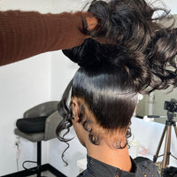 Long Hair Wavy Lace Wig