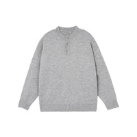 Men's Lazy High-end Loose Long Sleeve Base Layer Knit Sweater