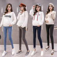 Pregnant Women's Fashion INS Wind Belly Support Trousers