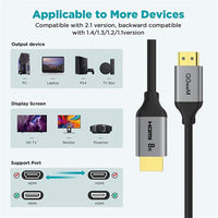 2.1 Compatible TV Blu-ray Projector Cable
