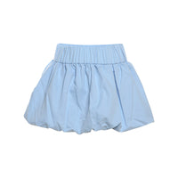 Pure Color All-matching Puffy High Waist Ultra Short Skirt