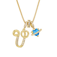 26-letter Alphabet Necklace Dainty And Luxe For Girls